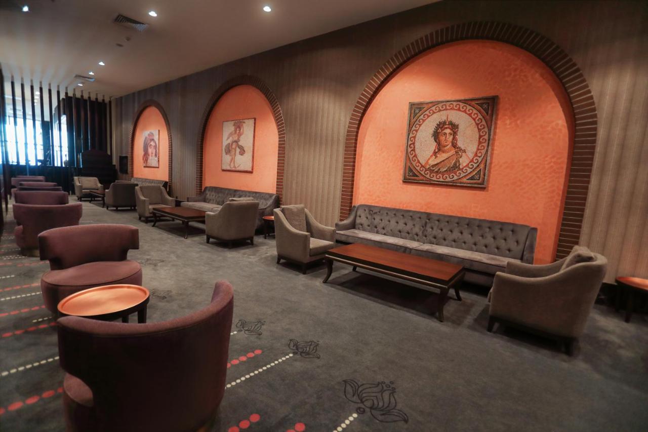 The Green Park Газиантеп Экстерьер фото The lounge at the station