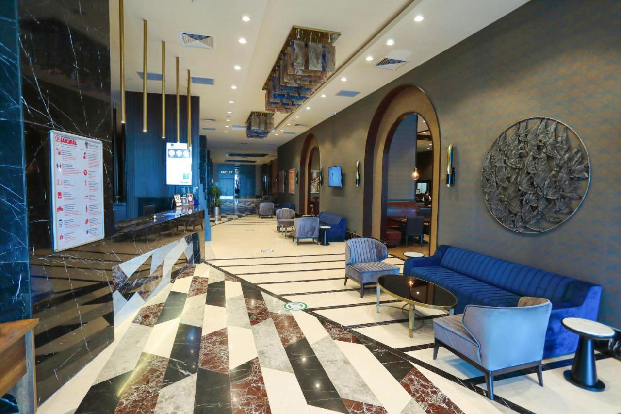The Green Park Газиантеп Экстерьер фото The lobby of the hotel