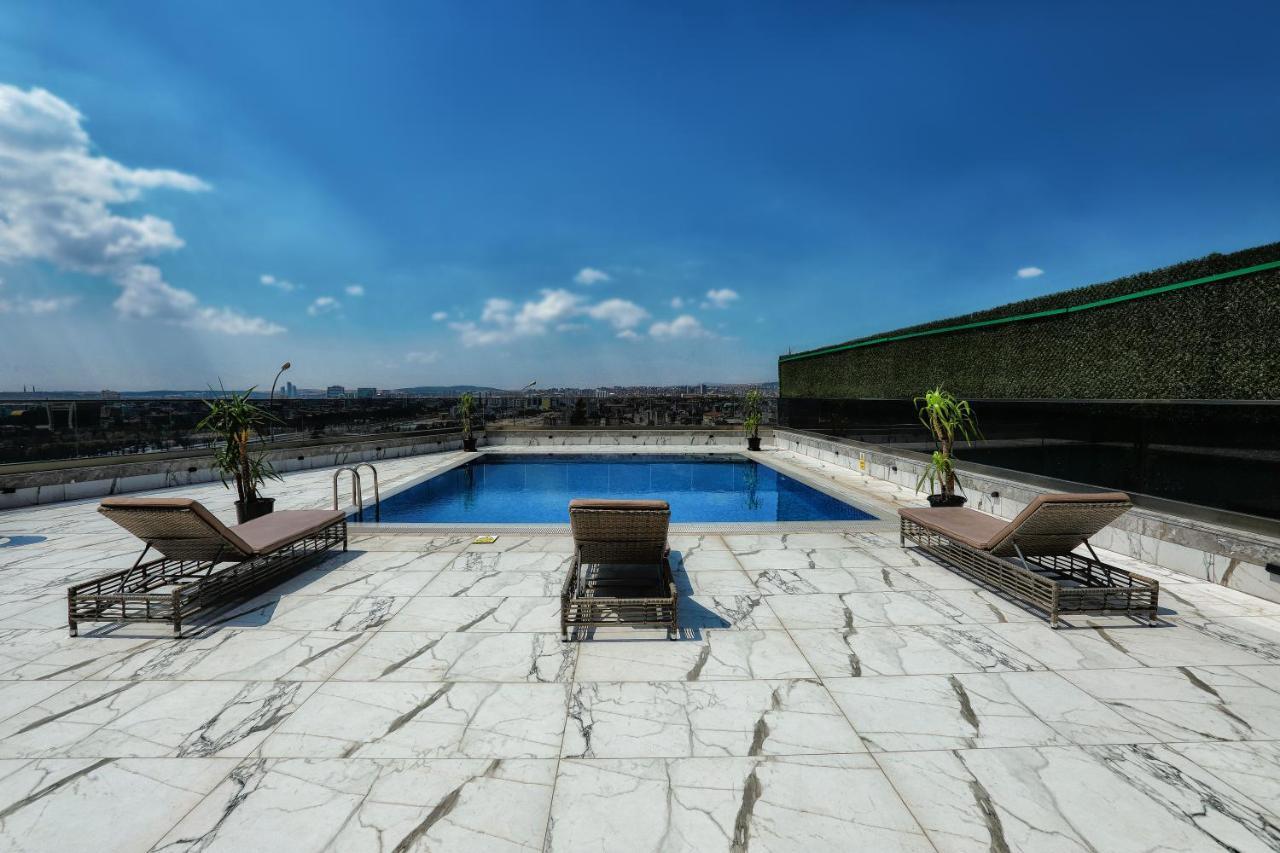 The Green Park Газиантеп Экстерьер фото Rooftop pool